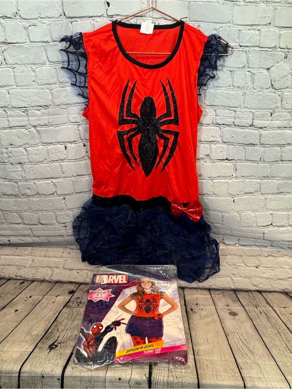 Marvel Spider-Man Girl’s Halloween Tunic Shirt Dress